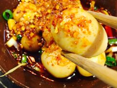 鹌鹑蛋-巴四老城区炭火蛙锅(张江店)