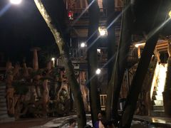 -天门沟九州驿站树上汤泉