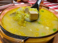 鸡汤小白菜炖豆腐-西贝莜面村(当代商城店)