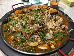 海鲜拼盘-迎客春蒸汽海鲜石锅(泉州店)