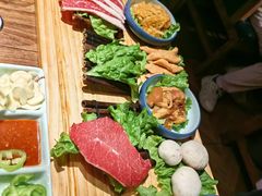 -明洞阿姨·韩式酱蟹烤肉·创意料理(三元桥店)