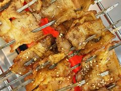 -万家乐带皮五花肉烧烤(临淄大院店)