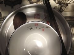 餐具摆设-绿茶餐厅(松江万达店)