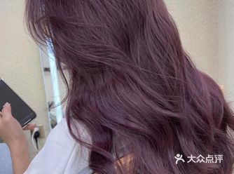 树莓紫  不用漂也能染的微潮色