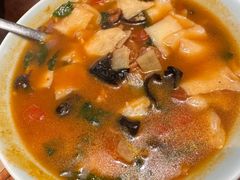 巴尔楚克野蘑菇汤面片-那拉提之疆·新疆菜(美院店)