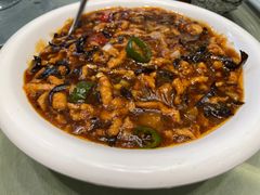 鱼香锅巴肉丝-刘胖子家常菜·蹄花焖藕(兴业店)