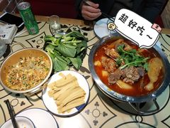 羊蝎子暖锅-新凯旋烧烤·燕姐千岛湖土菜