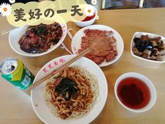 辣肉丝拌面-笑笑面家(白兰路店)