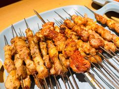 回忆小串-街角等你.大连海鲜烧烤.经典铁板海鲜串(西安路店)