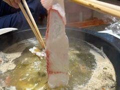 -景明轩•养生酸汤鱼火锅 云贵鲜菌 现舂野果酸汤(王寨小区店)