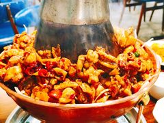 特色牛蛙锅-超越炭火牛蛙火锅鸡(河东店)