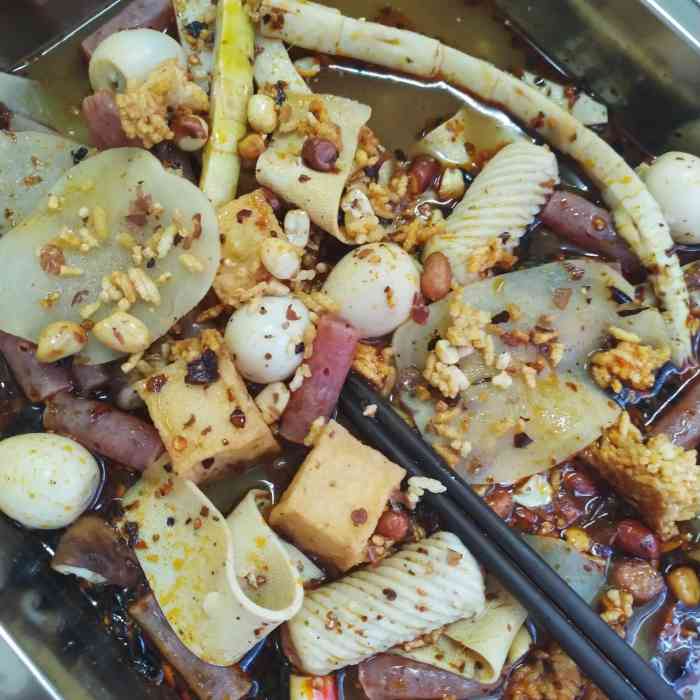 茶花麻辣烫-"每次在安大跑完步,回家路过的时候店里人都.