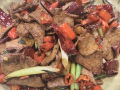 爆炒猪肝-湖南乡情湘菜馆(罗湖店)