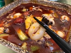 丝瓜墨鱼仔-金陵夜猫子私房菜(茂业天地店)