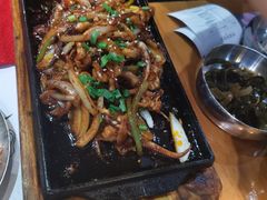 铁板鱿鱼须-老炉家木炭烤肉(长江国际店)