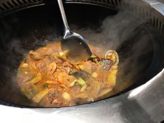 鲜虾鲍鱼鸡-锅来乐地锅鸡(安亭店)