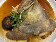 煮鲽鱼头定食-红叶日本料理(辰熙广场店)