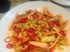 酸辣泡菜鸡胗-蔴将·川菜(黄龙万科店)