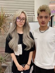 点击看大图 -3AM HAIR SALON染发烫发接发