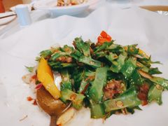 XO酱四角豆炒蚬肉-香浙汇(望京店)