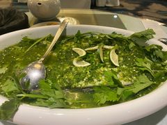 青柠檬酸汤海鲈鱼（夏天的选择）-新加坡瑞珍•海河观景餐厅
