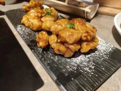 雪花糖醋里脊-绿茶餐厅(崇文门新世界店)