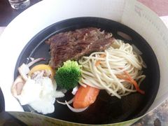 铁板澳洲板健牛扒-麦茜哥牛扒城(中银店)