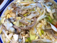 老干妈煸鱿鱼须-吕氏疙瘩汤·私家菜馆(慈云寺店)