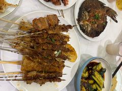 -龚海宝· 烧烤· 羊肉原切挂糊更好吃(庄市店)