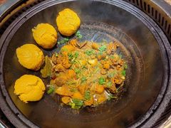 铁锅炖鸡-锅老头海鲜铁锅炖