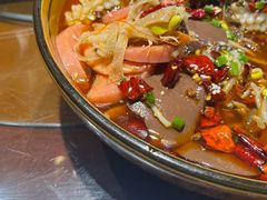 -东来菜馆•手抓海鲜家常菜•海鲜锅贴(鸽子窝店)