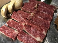 雪花流星上脑肉-老炉家木炭烤肉(长江国际店)