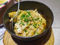 石磨豆腐-回头食客-李久其家民间餐厅(望城金桥国际店)