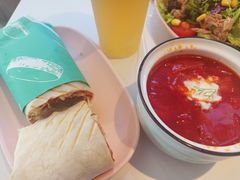 烤鸡肉卷饼-库滋明·俄罗斯特色美食(中央大街店)