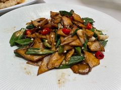 秋葵爆口蘑-小平岛開海水饺(浑南店)