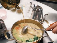 虾汤海鲜泡饭-润记·广东餐馆(苏州中心店)