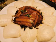 夹馍扣肉-刘胖子家常菜·蹄花焖藕(富安街店)