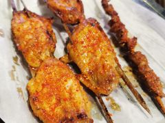 烤鸡翅-马路牙子地桌烤肉(工体店)