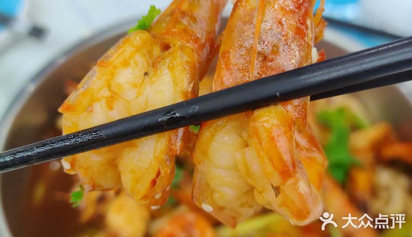 三桥新开的香辣虾火锅-终途大虾