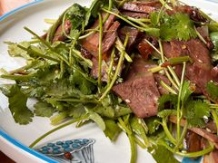香菜拌牛肉-礼耕堂·百年茶人餐厅(梅家坞店)