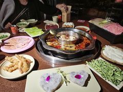龙井泉水石磨豆花-巴倒烫陆派火锅山庄(南山总店)