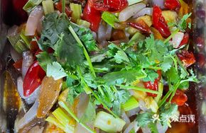 Spicy Chopped Chili Baked Fish