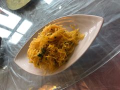 葱油金瓜丝-明珠湖天鹅苑·农家菜馆