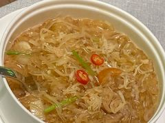 瑶柱虾干酸汤烩粉丝-甬府小鲜(万象城店)