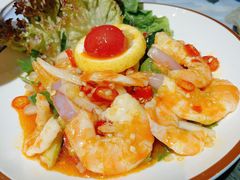 柠檬虾青瓜沙拉-暹罗酒肆泰餐厅酒吧