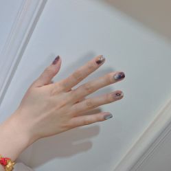 -复古绿·少女主题美甲美睫