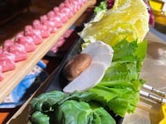 白花花霸王花拼盘-羊大爷涮肉(亮马桥店)