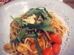 辣味番茄酱虾仁意面-Wagas(凤凰汇店)
