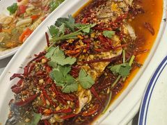 蒜爆鱼-百味地锅鸡(财校分店)