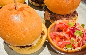 Truffle Mushroom Mini Burger